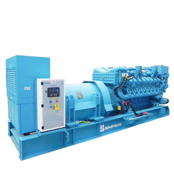 SIMPSON MTU High Voltage Diesel Generators